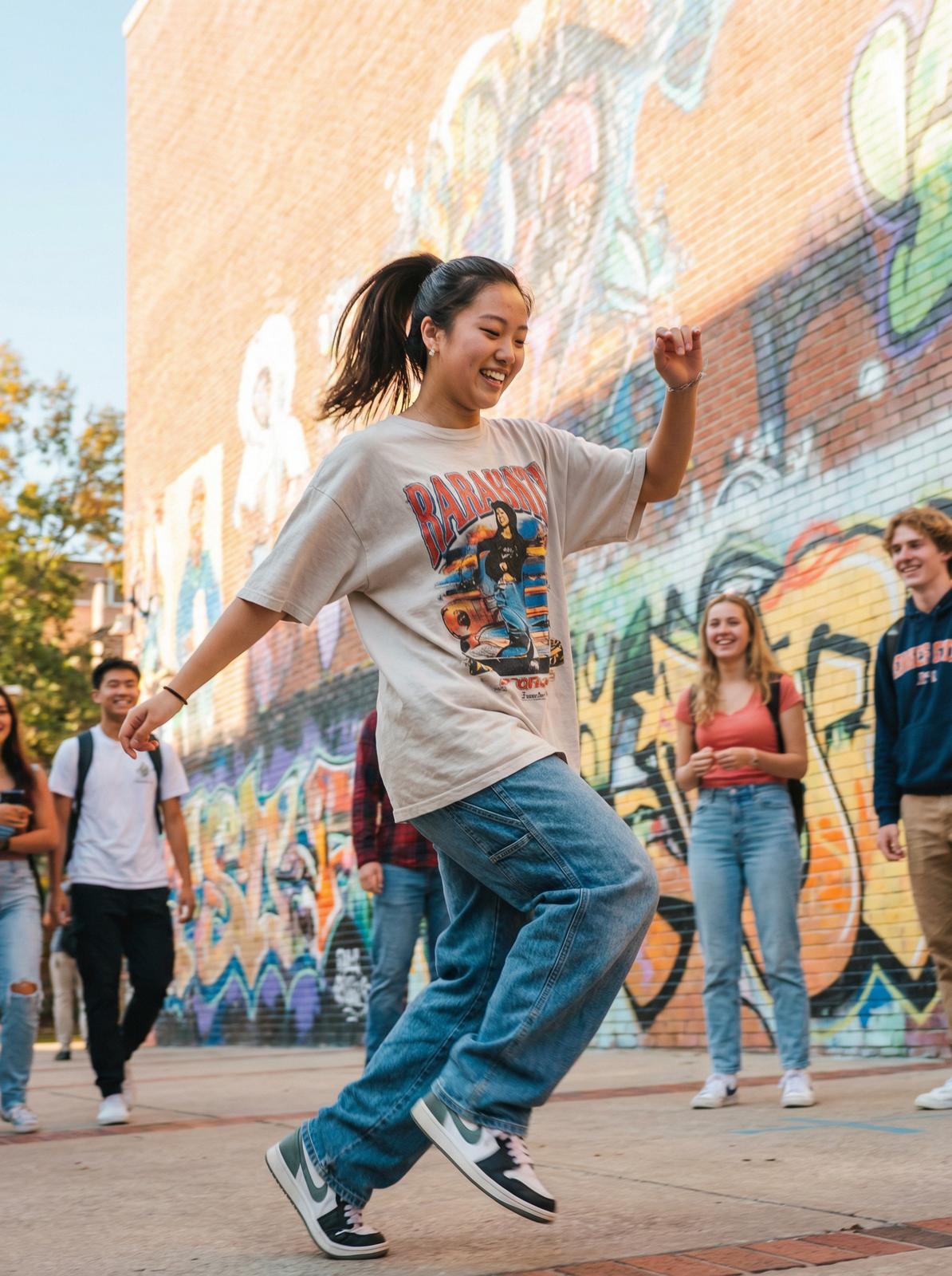 高清3D动漫校园舞蹈短传媒