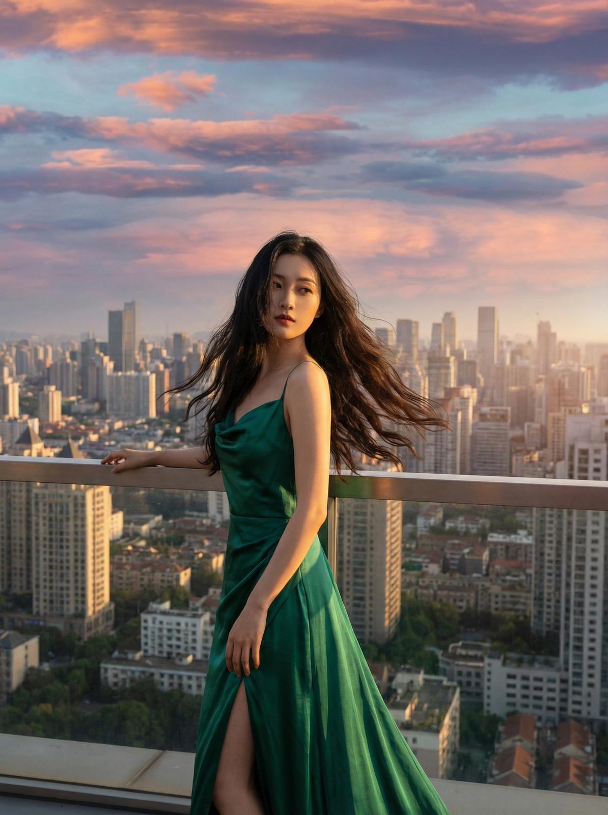 高清3D动漫城市夜景传媒短片